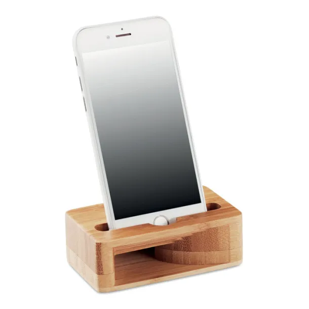 CARACOL Bamboo phone stand-amplifier Wood