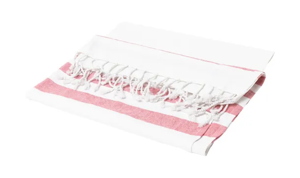 Sally beach towel Red