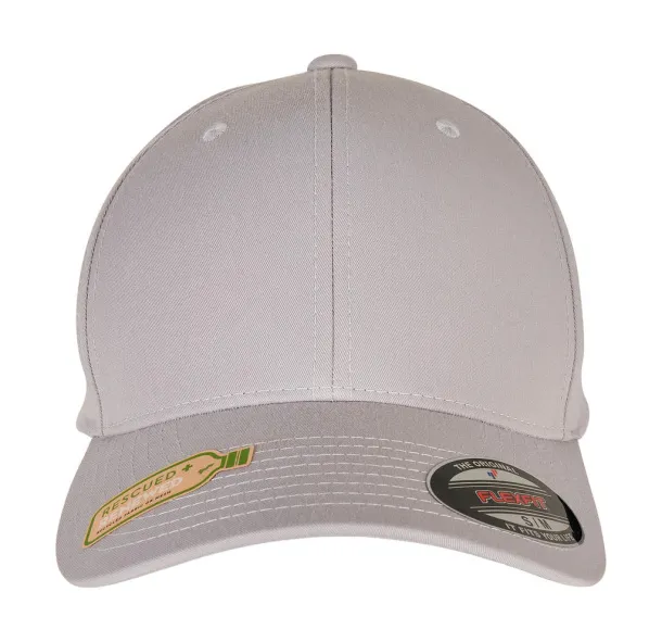  Flexfit Recycled Polyester Cap - Flexfit Silver