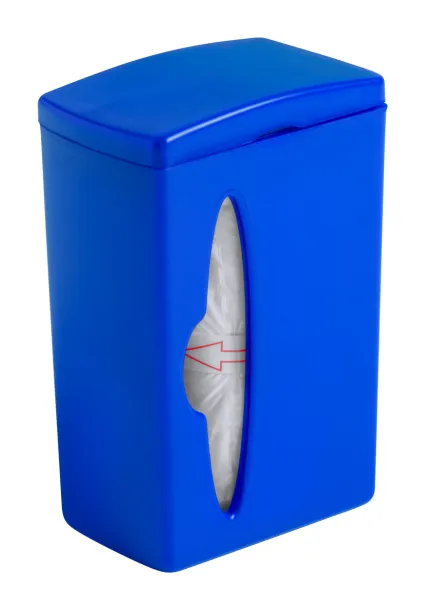 Bluck waste bag dispenser Blue