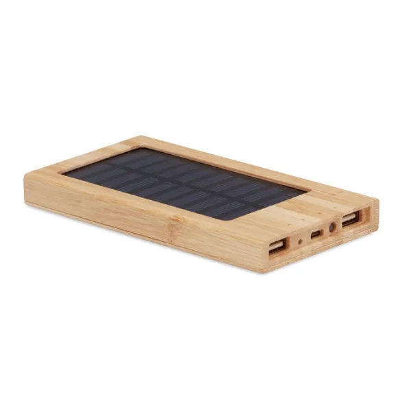 ARENA SOLAR Solar power bank 4000 mAh Wood