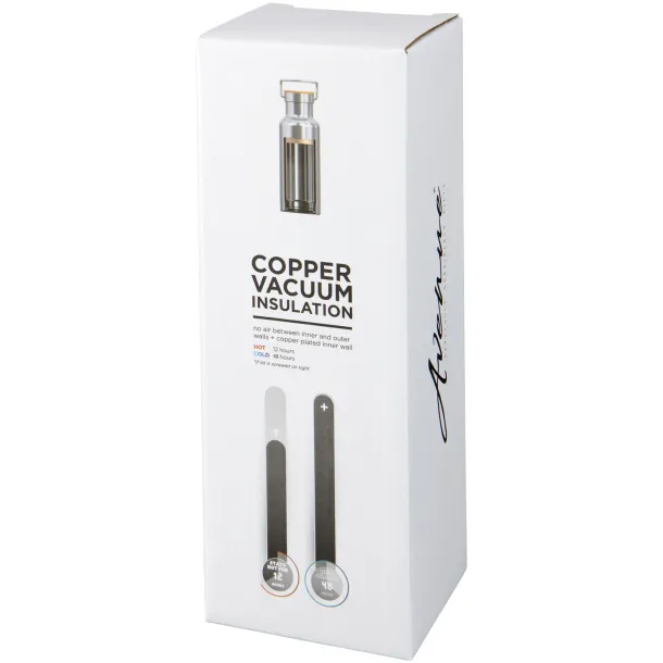 Thor 480 ml copper vacuum insulated sport bottle Crna