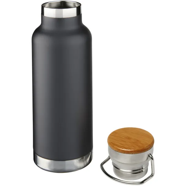 Thor 480 ml copper vacuum insulated sport bottle Solid black