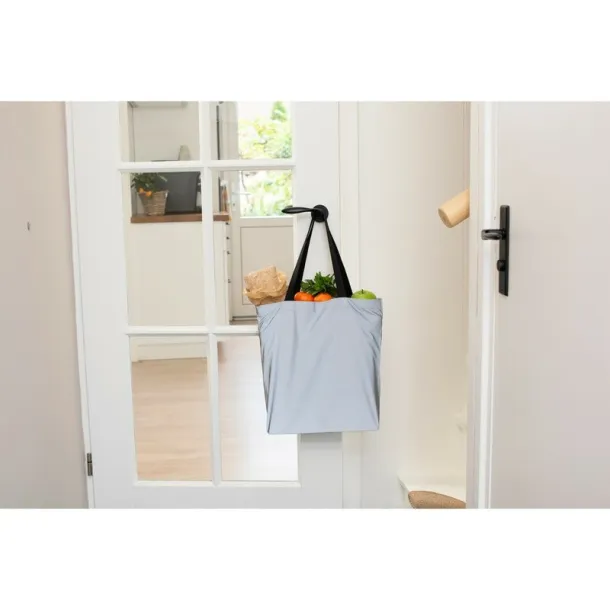  Reflective shopping bag Srebrna