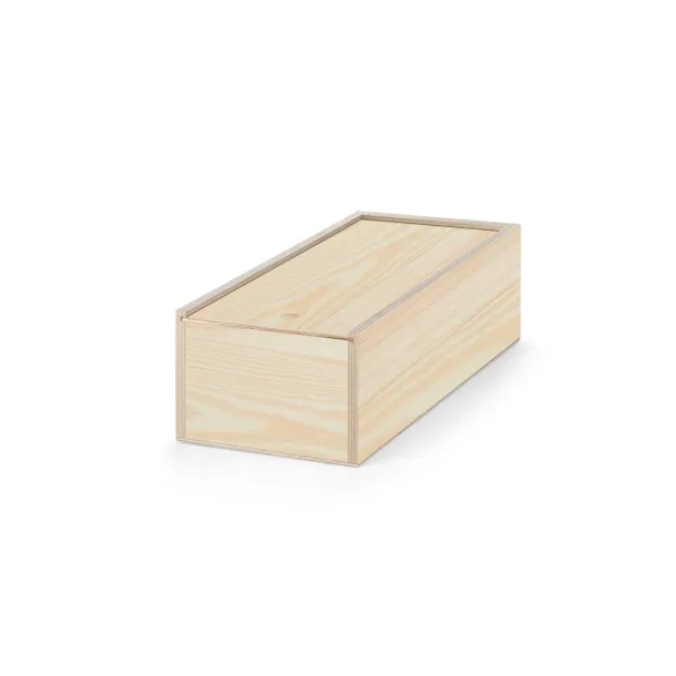 BOXIE WOOD M Wood box M Dark natural