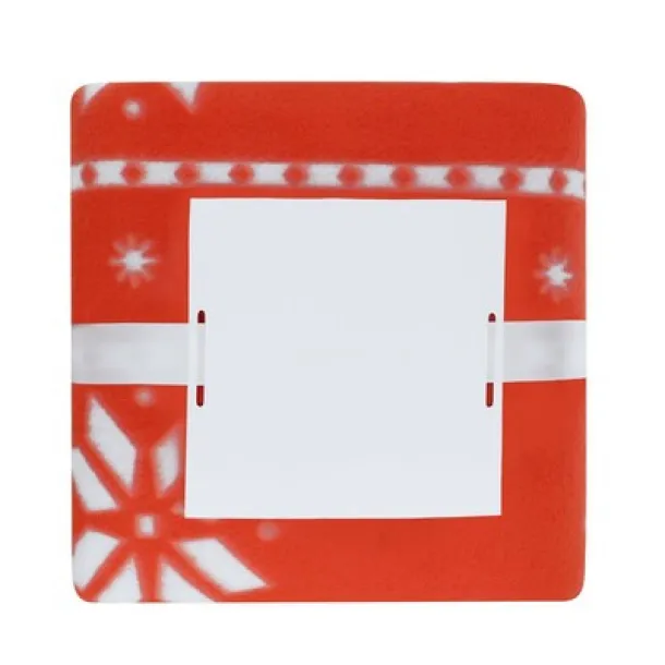  RPET blanket, Christmas pattern Crvena