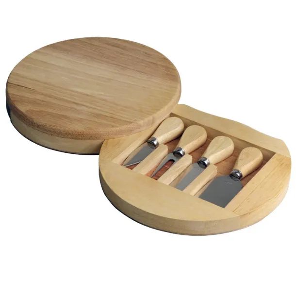 ROMA cheese set Brown