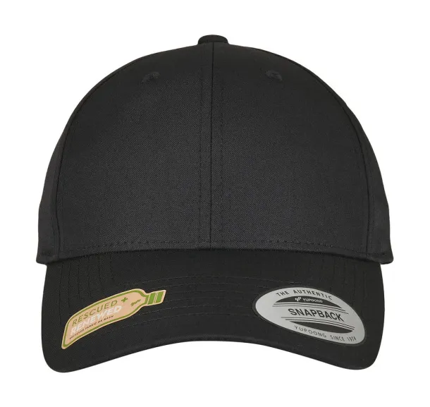  Flexfit Recycled Poly Twill Snapback - Flexfit Black