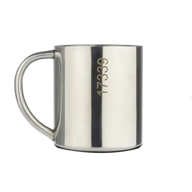 SALO Mug  210 ml srebrny