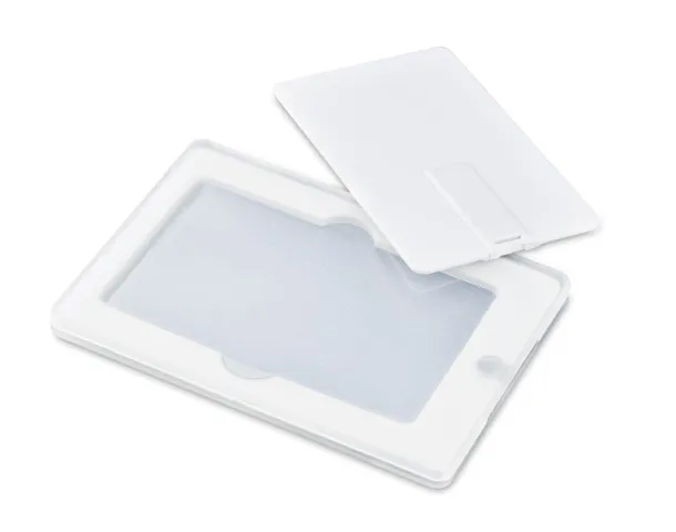 KARTA plastična kutija za USB memoriju White
