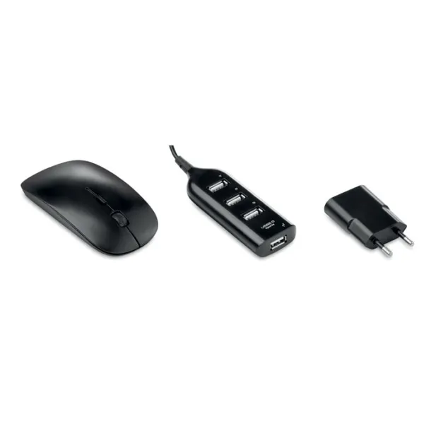 POWERSET set opreme za računalo, 4 000 mAh Crna