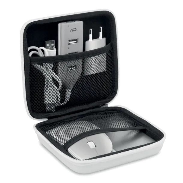 POWERSET Computer accessories pouch White