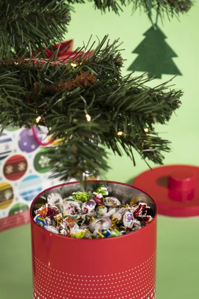 KLAUS Tin  1600 ml czerwony