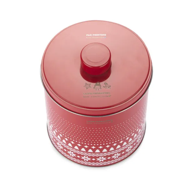 KLAUS Tin  1600 ml Crvena