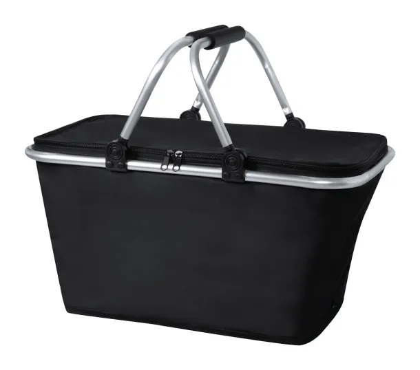 Paccola cooler picnic basket Black