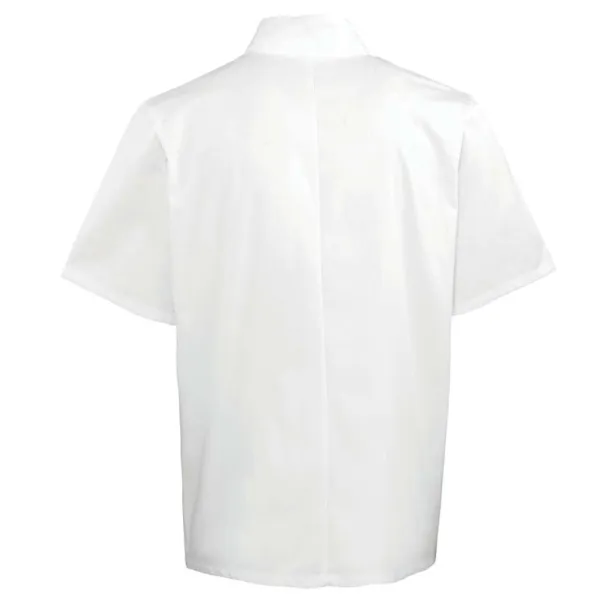  CHEF'S SHORT SLEEVE STUD JACKET - Premier White