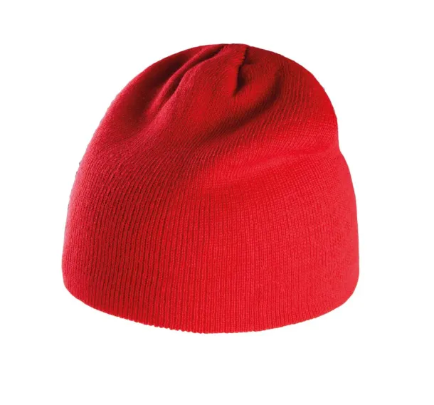  KNITTED BEANIE - K-UP Red