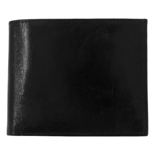  Leather wallet Mauro Conti black