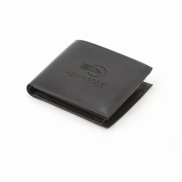  Leather wallet Mauro Conti black