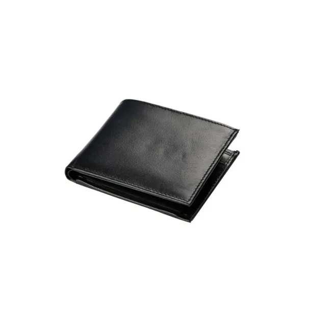  Leather wallet Mauro Conti black