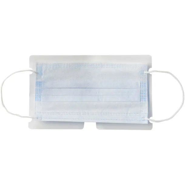 Madden fold-up face mask wallet Frosted clear