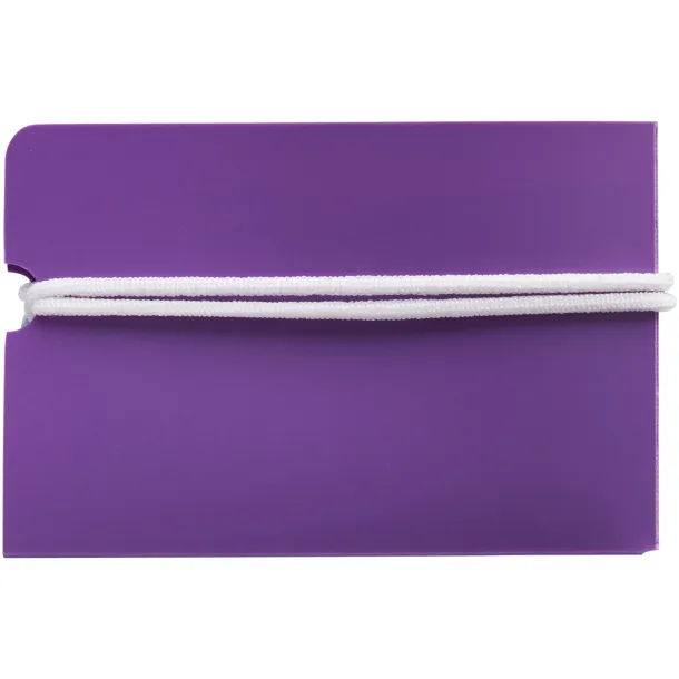 Madden fold-up face mask wallet Purple