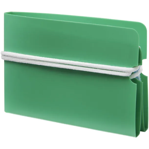 Madden fold-up face mask wallet Green