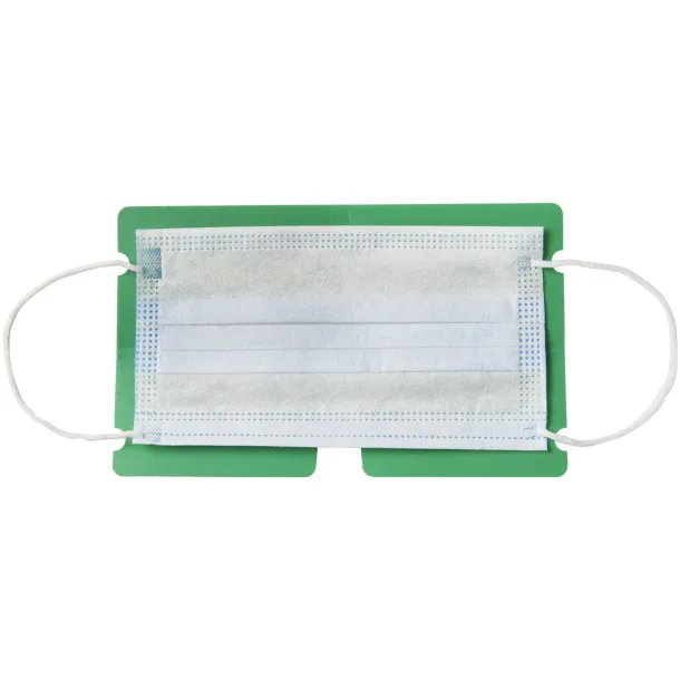 Madden fold-up face mask wallet Green