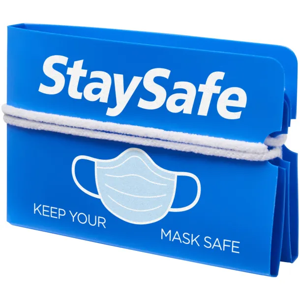 Madden fold-up face mask wallet Blue