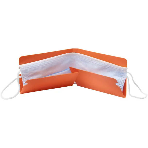 Madden fold-up face mask wallet Orange