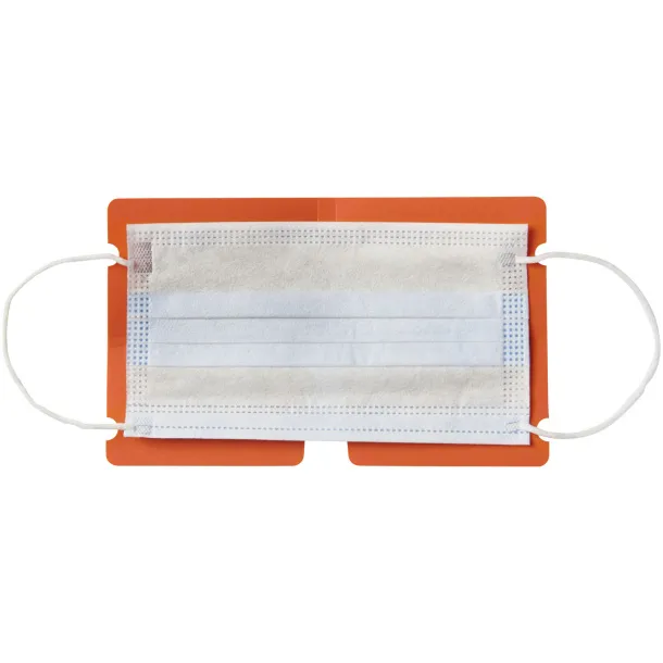 Madden fold-up face mask wallet Orange
