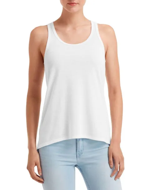  WOMEN'S FREEDOM TANK - Anvil White