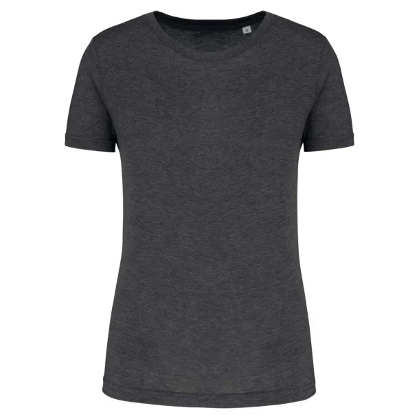  LADIES' TRIBLEND ROUND NECK SPORTS T-SHIRT - Proact Dark Grey Heather