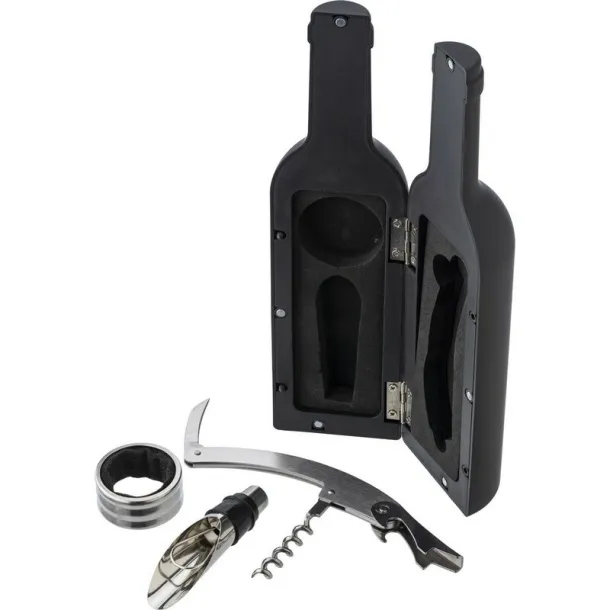  Wine set, 3 pcs. Crna