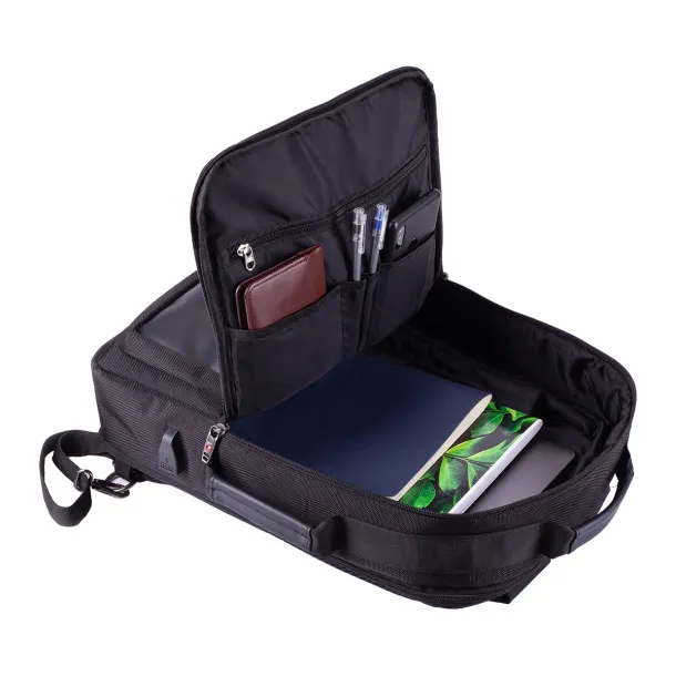 CITY CYBER backpack for laptop Black