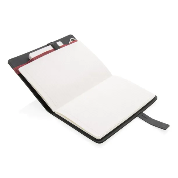  Kyoto A5 notebook cover with organizer Black