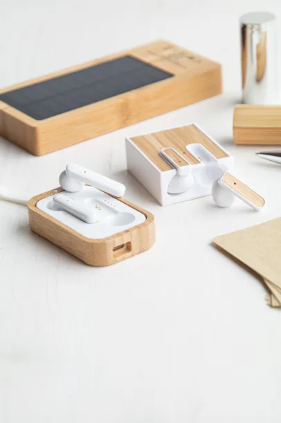 Rabsody bluetooth earphones White Natural