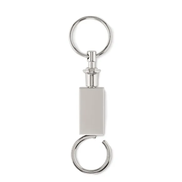 KEYSPLIT Pull apart split key ring Matt Silver