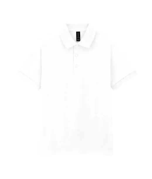  DRYBLEND® ADULT JERSEY POLO SHIRT - Gildan White