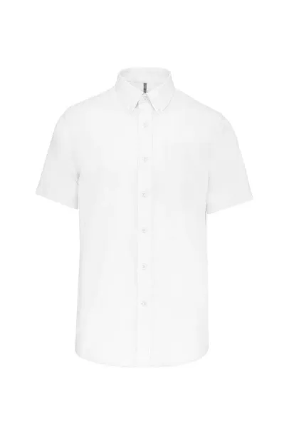  MEN'S SHORT-SLEEVED NON-IRON SHIRT - Kariban White