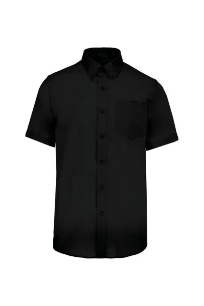  MEN'S SHORT-SLEEVED NON-IRON SHIRT - Kariban Black