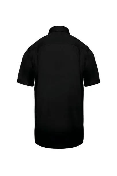  MEN'S SHORT-SLEEVED NON-IRON SHIRT - Kariban Black