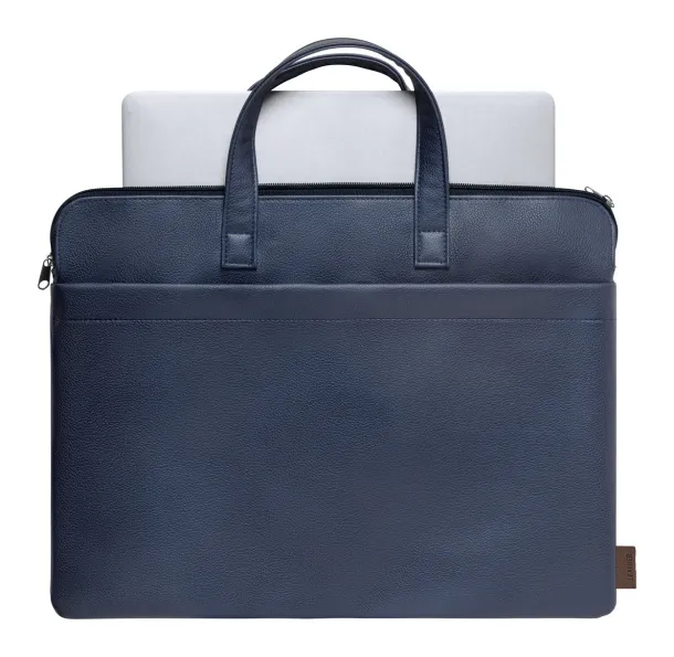 Poirel document bag Dark blue