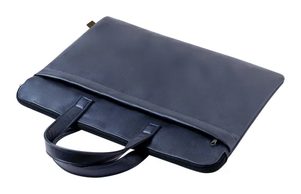 Poirel document bag Dark blue