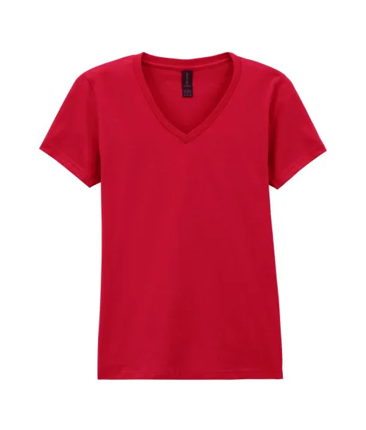  SOFTSTYLE® LADIES' V-NECK T-SHIRT - Gildan Cherry Red