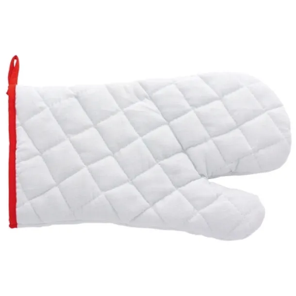  Kitchen glove white red