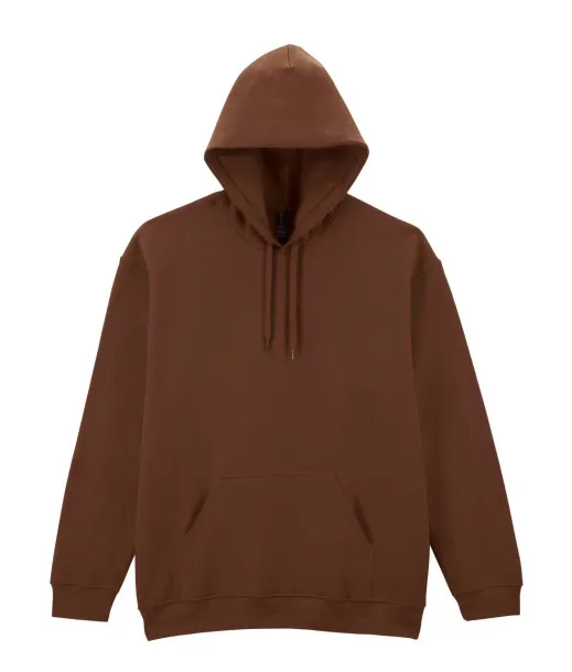  Softstyle® midweight flis unisex hoodie, 285 g/m² - Gildan Cocoa