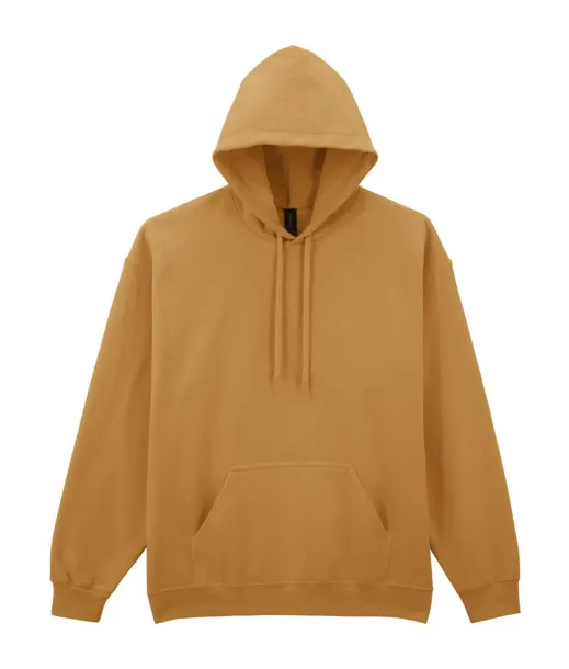  Softstyle® midweight flis unisex hoodie, 285 g/m² - Gildan Mustard