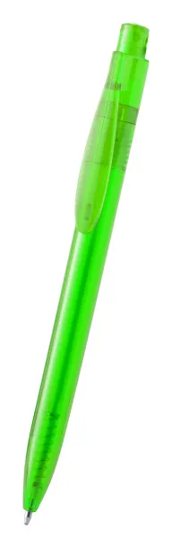 Hispar RPET ballpoint pen Green