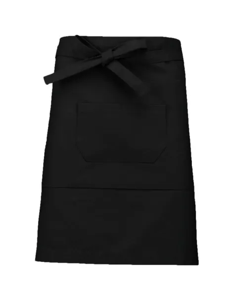  COTTON MID-LENGTH APRON - Kariban Black